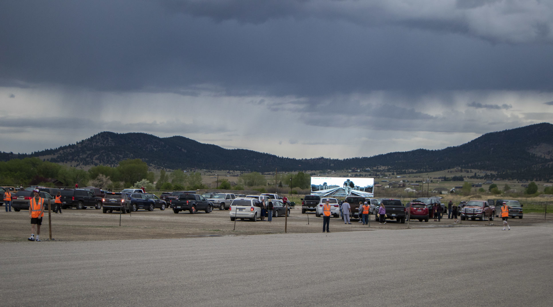 Drive-In Movie at the Fairgrounds